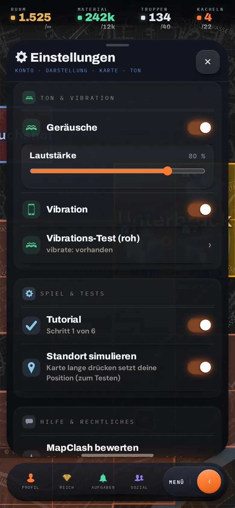 Ton, Vibration und Tutorial