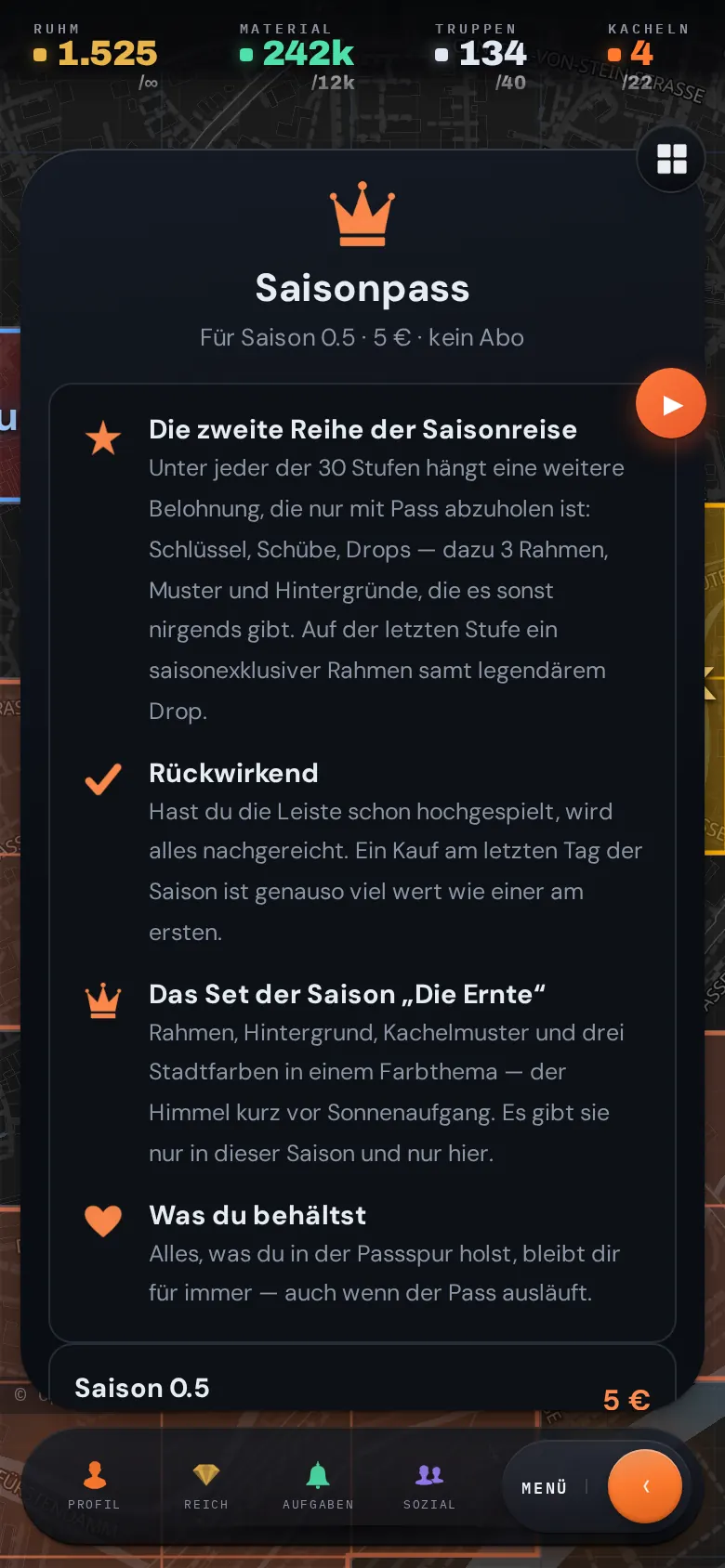Was der Saisonpass bringt